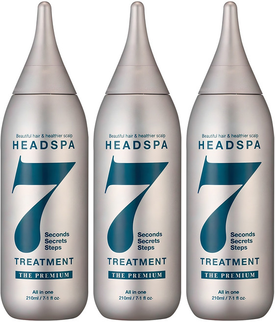 헤드스파7 더 프리미엄 헤어트리트먼트, 210ml, 3개
