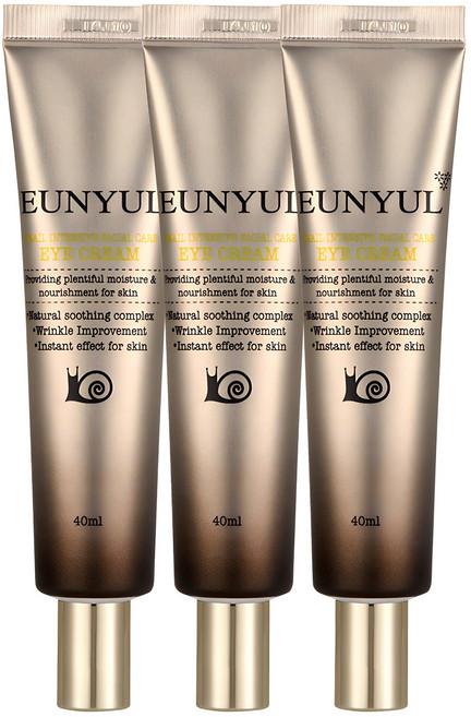은율 달팽이 인텐시브 페이셜 케어 아이크림, 40ml, 3개