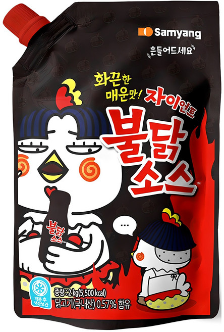 불닭 소스 자이언트, 2kg, 1개