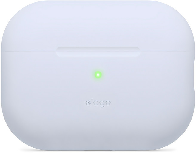 엘라고 실리콘 케이스, 에어팟프로2, 라이트블루, 1개