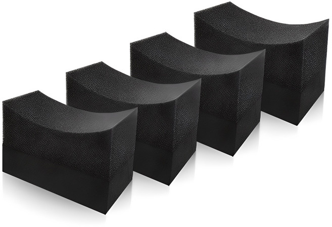 파보니 타이어 전용 광택 스펀지 폴리셔 4p