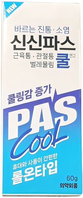 신신파스 쿨 연고 롤온타입, 1개입, 1개