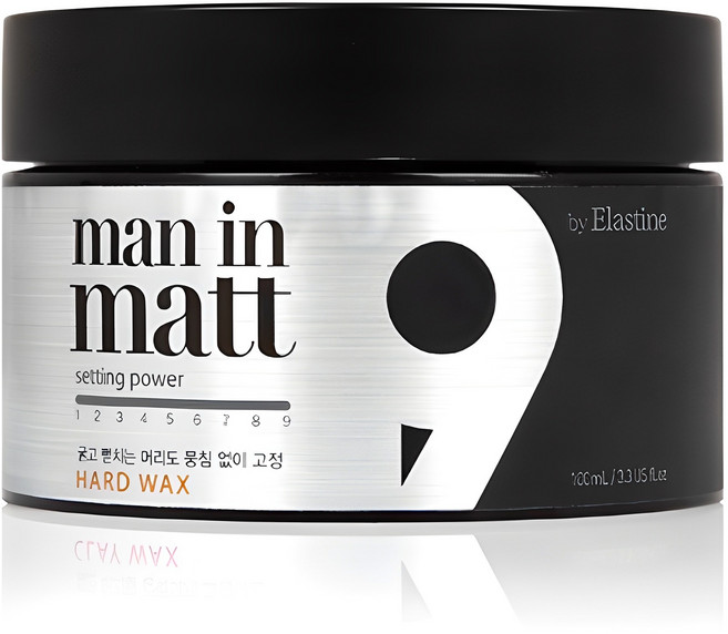엘라스틴 맨인매트 하드 헤어왁스, 80g, 1개