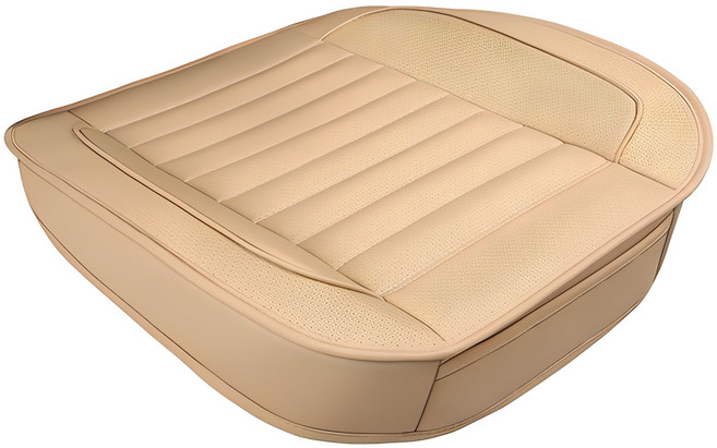 리버폭스 차량용 방석시트, 베이지, 1개