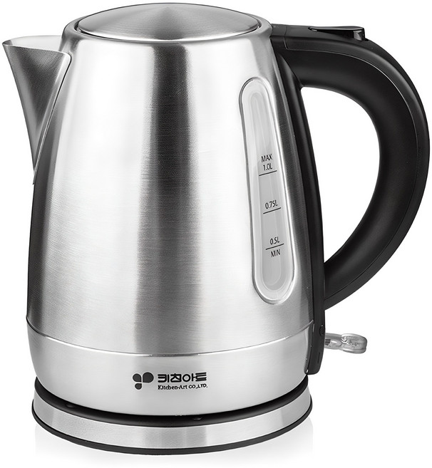 키친아트 스테인리스 전기포트 1L, KSJ-FEK100