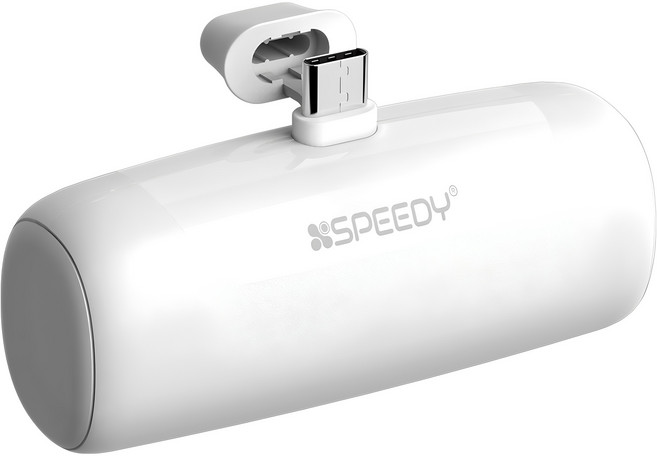 스피디 도킹 보조배터리 C타입, SPE-B2PA5GPQCP, 화이트