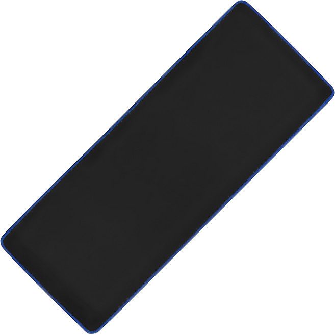 밸류엠 게이밍 마우스 장패드 800 x 300 x 5mm, 블루, 1개