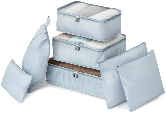 코멧 홈 베이직 여행용 파우치 7종 세트