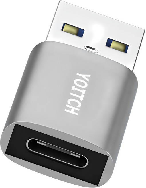 요이치 C타입 to USB-A 3.0 변환젠더 FLOW CA, 1개