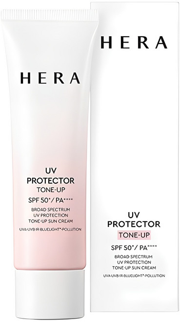헤라 UV프로텍터 톤업 선크림 SPF50+ PA++++, 50ml, 1개