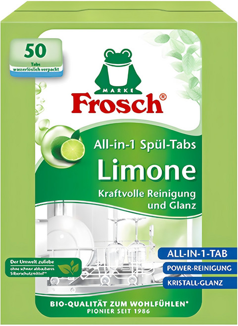 프로쉬 그린레몬 올인원 식기세척용 타블렛 50p, 900g, 1개