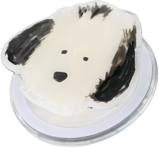 구스페리 맥세이프 동물 아크릴 스마트톡, 05 화난댕댕이, 1개