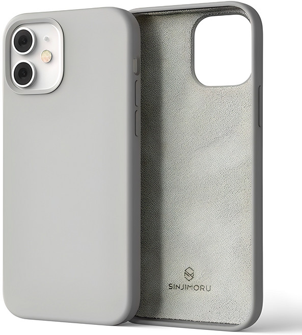 신지모루 소프트그립 실리콘 컬러 휴대폰 케이스