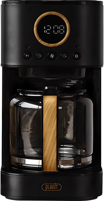 플랜잇 텐더 커피메이커, PCM-NT11B, 제트블랙