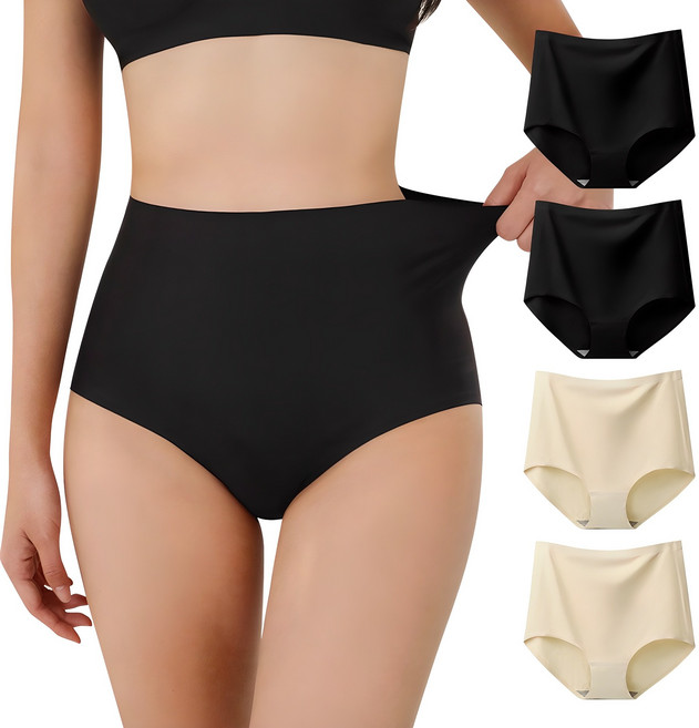어나더디 심리스 하이웨스트 팬티 4p