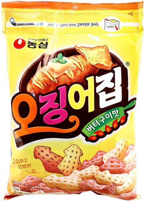 오징어집 버터구이맛, 260g, 1개