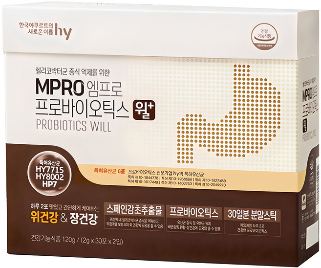 엠프로 프로바이오틱스 윌 플러스, 120g, 1개