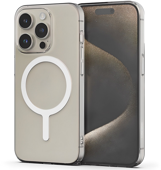 신지모루 맥세이프 변색 없는 1mm 슬림 M 에어로핏 베이직 휴대폰 케이스