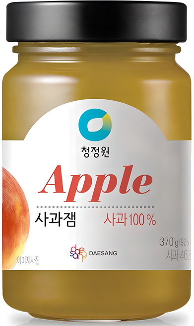 청정원 사과잼, 370g, 1개