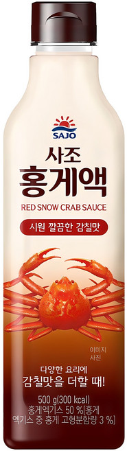 사조 홍게액, 500g, 1개