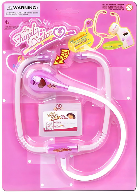 오즈토이 말하는 청진기 병원놀이, 분홍, 1개