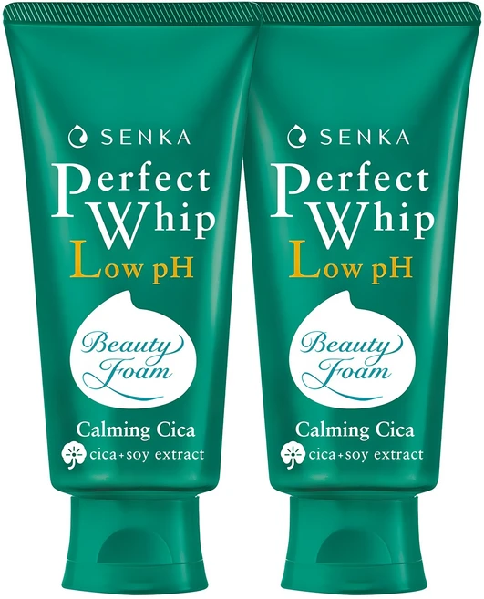 센카 퍼펙트 휩 로우 pH 카밍 시카 클렌징 폼, 100g, 2개 - 쿠팡