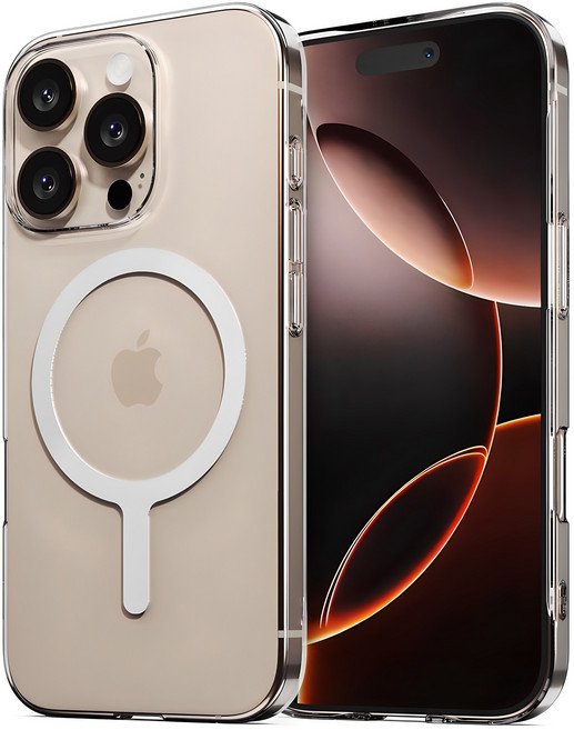 신지모루 맥세이프 변색 없는 1mm 슬림 M 에어로핏 베이직 휴대폰 케이스