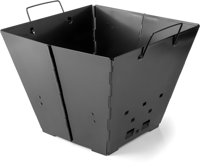 코멧 아웃도어 접이식 캠핑 화로대 + 그릴망 + 후크 + 수납가방 세트, 1개