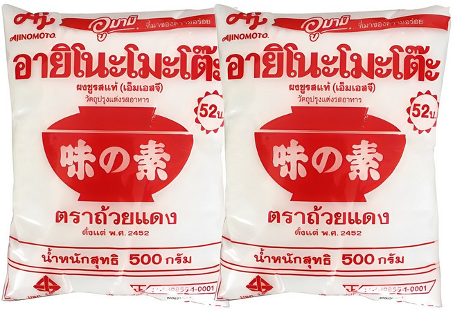아지노모토 우마미 L 글루탐산나트륨 미원 조미료, 500g, 2개