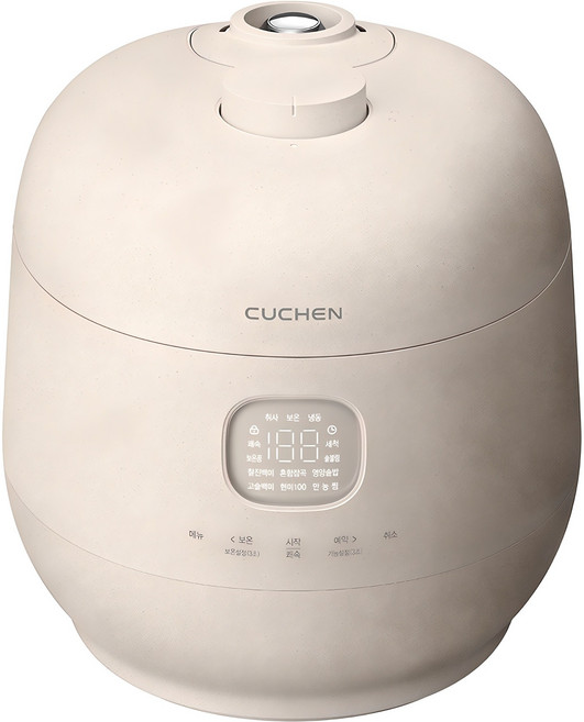 쿠첸 브레인 IH 전기압력밥솥 6인용, CRH-TWK0671E, BEIGE