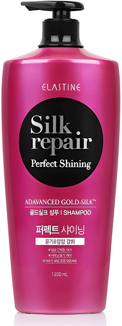 엘라스틴 실크리페어 퍼펙트 샤이닝 골드실크 샴푸, 1.2L, 1개