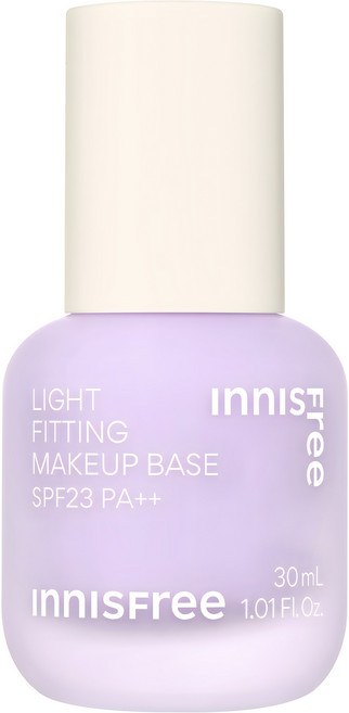 INNISFREE 輕薄透服貼飾底乳 30ml, 01 Purple, 1瓶