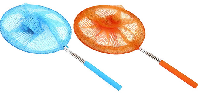 아가플러스 5단 접이식 심플 잠자리채 랜덤발송, 2개