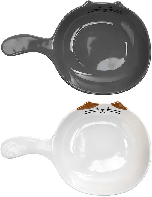 데일리라이크 핸들 플레이트 세트, 1세트, 플레이트 2종 + 패키지박스, 프랜들리캣