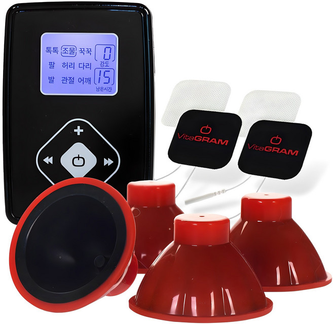 비타그램 저주파 마사지기, WGT-1235, 혼합색상