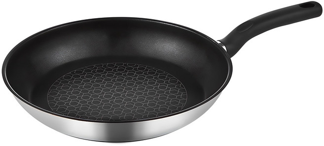 빌리빈 스테인레스 프라이팬 (인덕션 사용 가능), 30cm, 1개