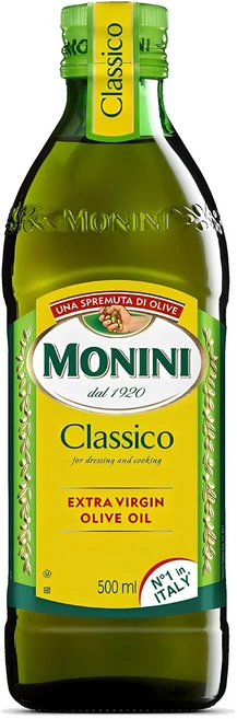 모니니 클라시코 엑스트라버진 올리브오일, 500ml, 1개 - 쿠팡