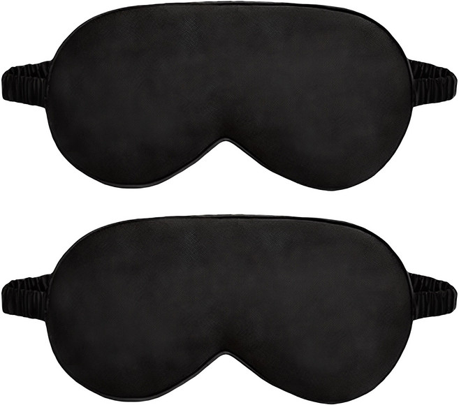 아필코 암막 실크 수면안대 2p