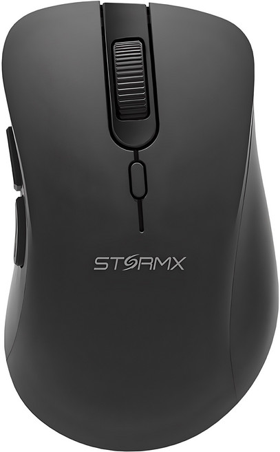 스톰엑스 제닉스 무소음 무선 마우스 WM1, STORMX WM1, 블랙