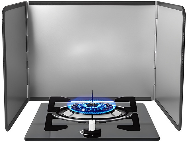 일상잡화 스테인레스 가스렌지 가림막, 1개