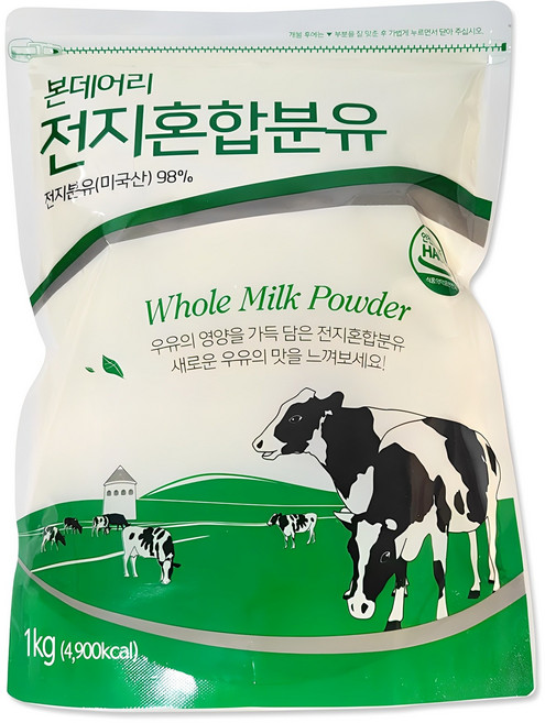 본데어리 전지 혼합 분유, 1kg, 1개
