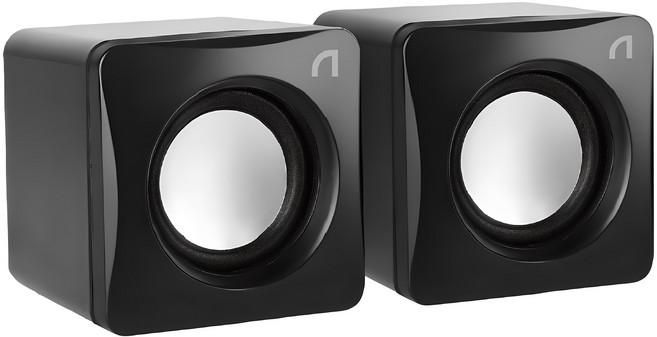 앱코 미니 모노 스피커, SLP20, 블랙