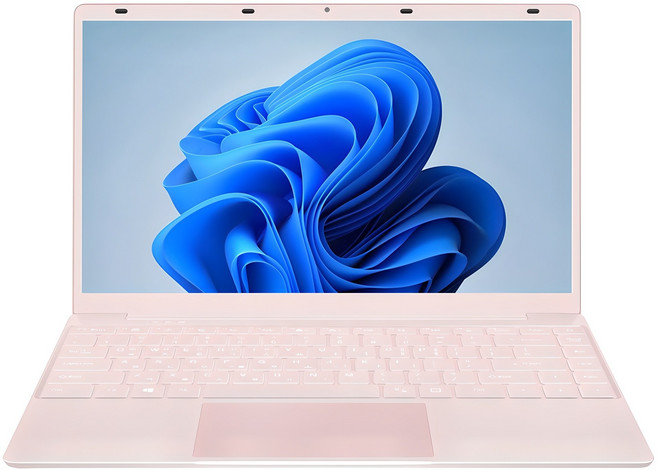 네오북 2024 노트북 14.1 인텔 셀러론, 펄 핑크, 128GB, 6GB, WIN11 Home, N14GO