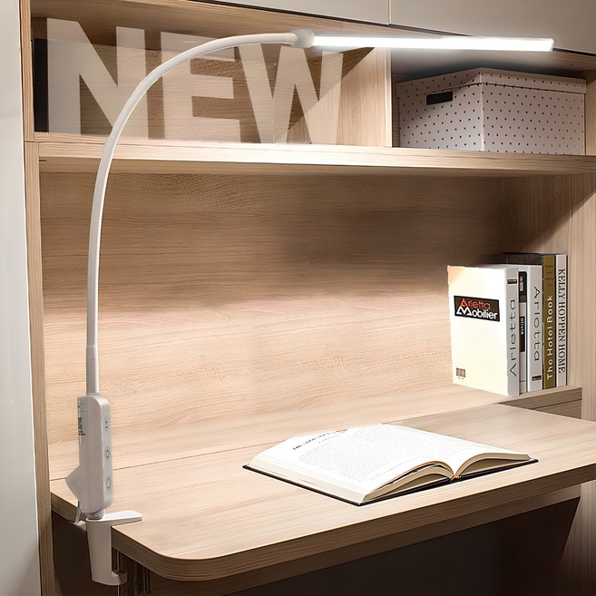 반디엘이디 큐브 와이드 LED 스탠드, 흰색