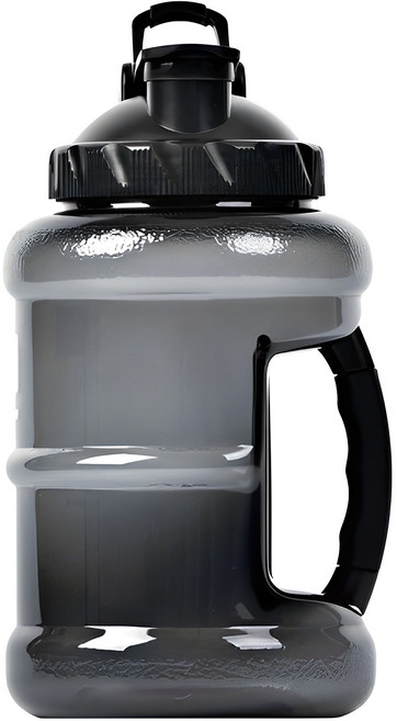 플렉스바디 이지클린 물통, 블랙, 1.5L, 1개