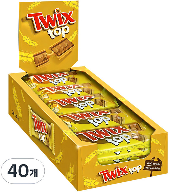 트윅스 탑 스니커즈, 21g, 40개
