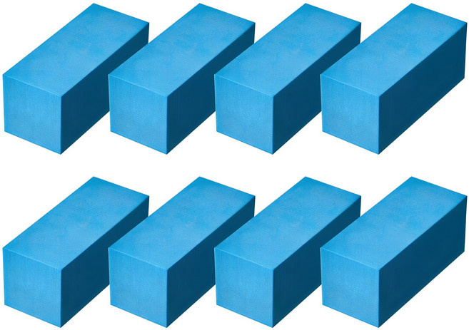 코멧 차량용 도어가드 문콕방지 스펀지, 블루, 8개