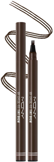 맥퀸뉴욕 마이 결핏 틴트 브로우 0.8g, 그레이브라운, 1개