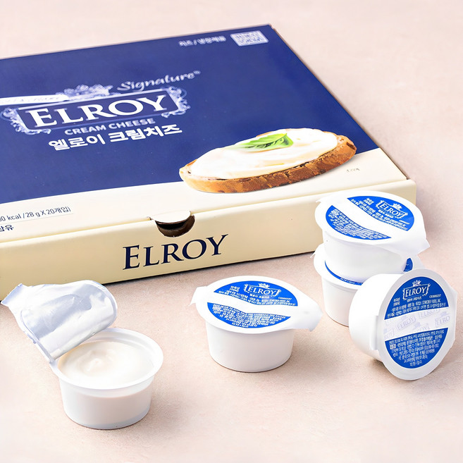 엘로이 크림치즈, 28g, 20개입, 1개