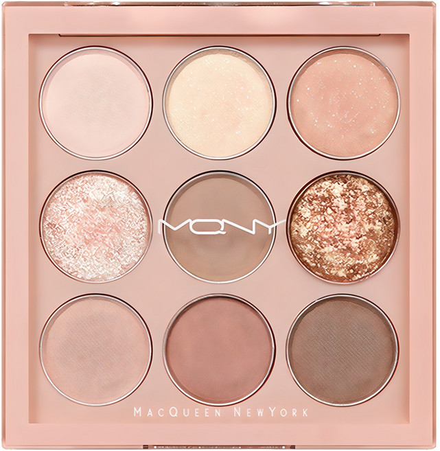 맥퀸뉴욕 1001 톤온톤 섀도우 팔레트 프로9구, 누드무드, 1개